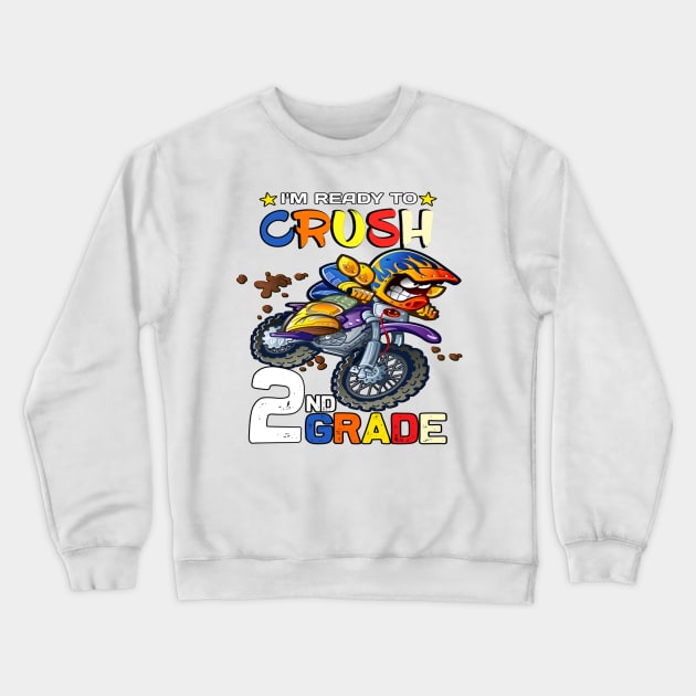 i'm ready to crash Crewneck Sweatshirt by ARRIGO